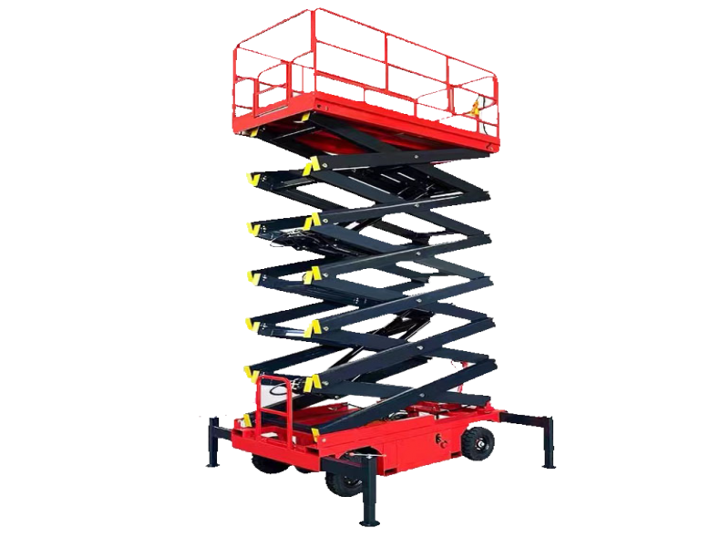 牽引剪叉式作業平臺
